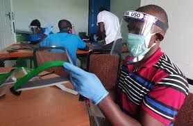 Tanzanian recycling plant starts making face shields from plastic bottles