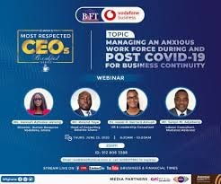 2020 Ghana’s Most Respected CEOs Breakfast Series takes off today