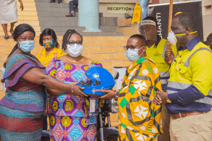Anglogold Ashanti supports education  ……donates 8 motorcycles to education circuit supervisors