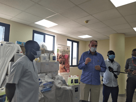  Netherlands Embassy presents PPE to Solidaridad towards COVID-19 response and resilience in local communities