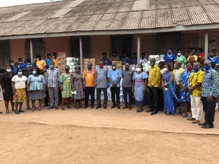 CUA supports BECE candidates with PPE