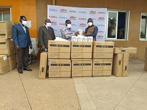 MultiChoice donates GH¢75,000 of PPE to Cape Coast Teaching Hospital