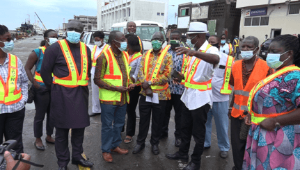 Select C’ttee on food, agriculture and cocoa affairs visit Tema Fishing Harbour   