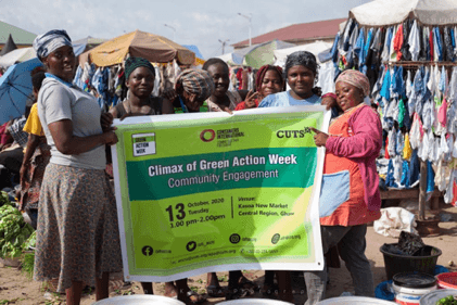 CUTS sensitizes market women on waste reduction measures