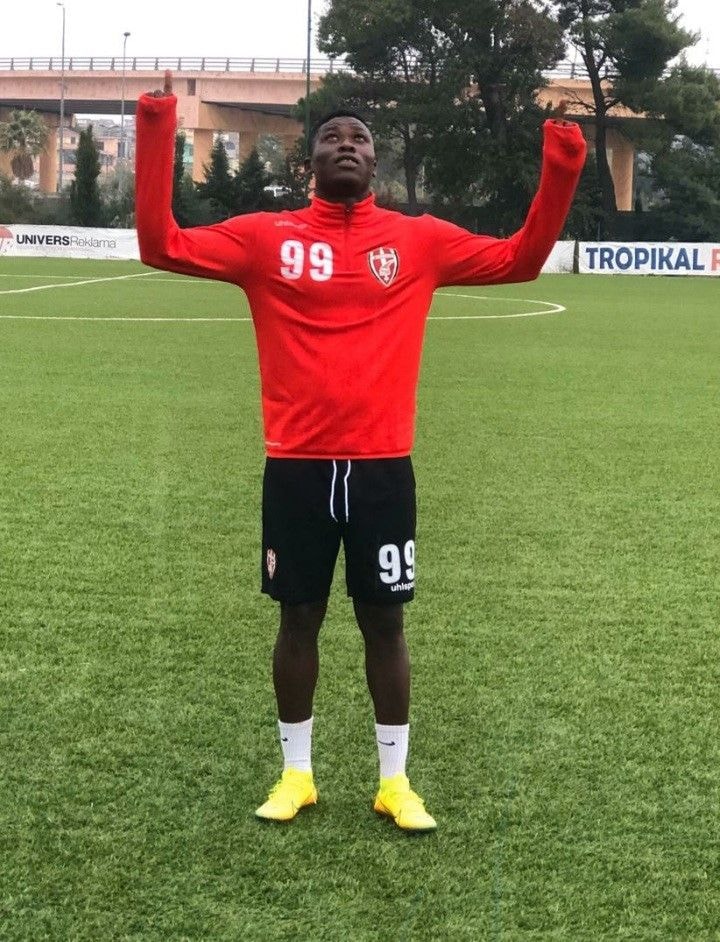 Inter Allies striker Samuel Armah signs for Albania top flight team