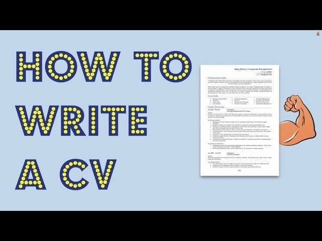 Mind your language - How to craft a professional CV in 2020