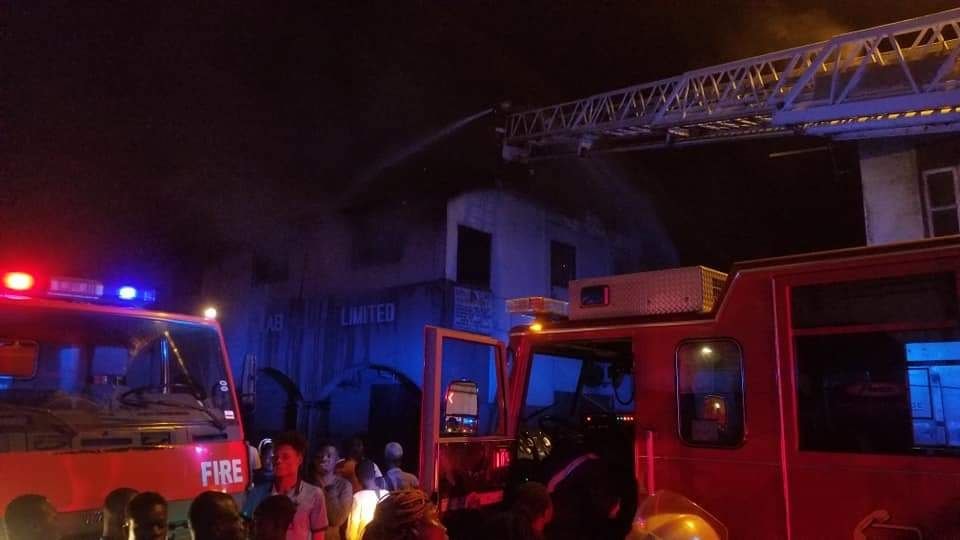 Fire destroys office of ghanabusinessnews.com