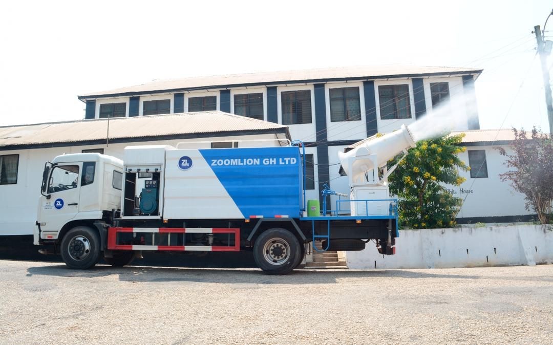 MoE partners Zoomlion to disinfect & fumigate SHSs in Central Region