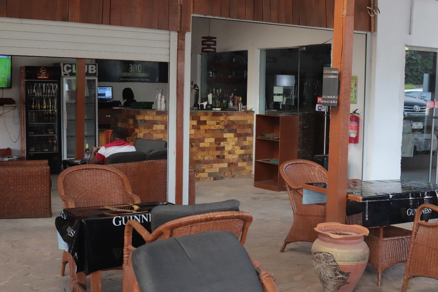 Eleanor’s Bar and Restaurant…a perfect hide out at North Legon
