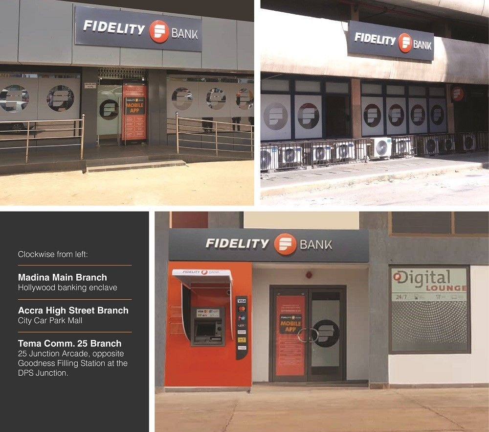 Fidelity Bank relocates two branches, merges two others