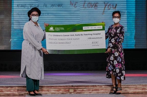 ICGC Christ Temple’s support to Korle Bu Children’s Cancer Unit a lifesaving  gesture – Dr. Renner