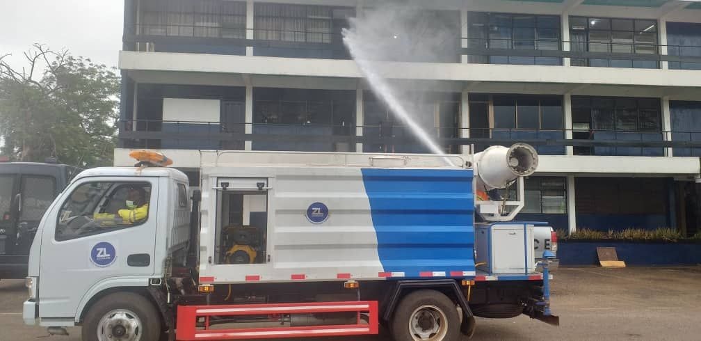 50 police facilities disinfected in Bono Region