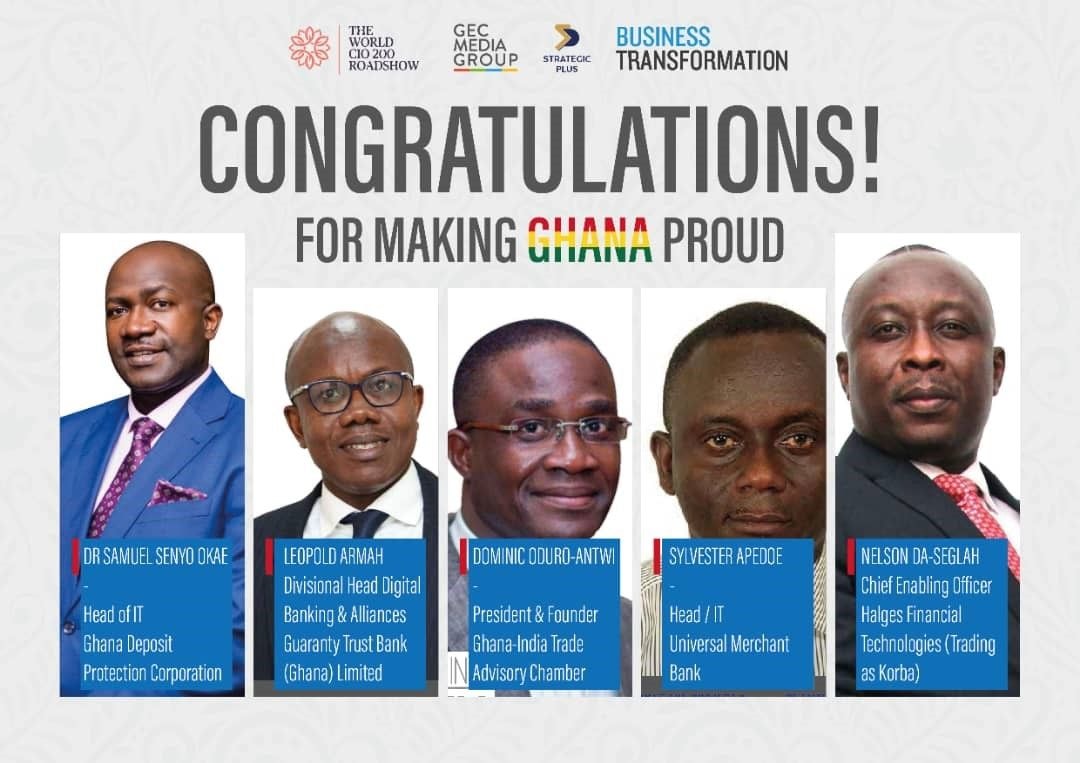 Ghana achieves another milestone at world CIO 200 with five slots