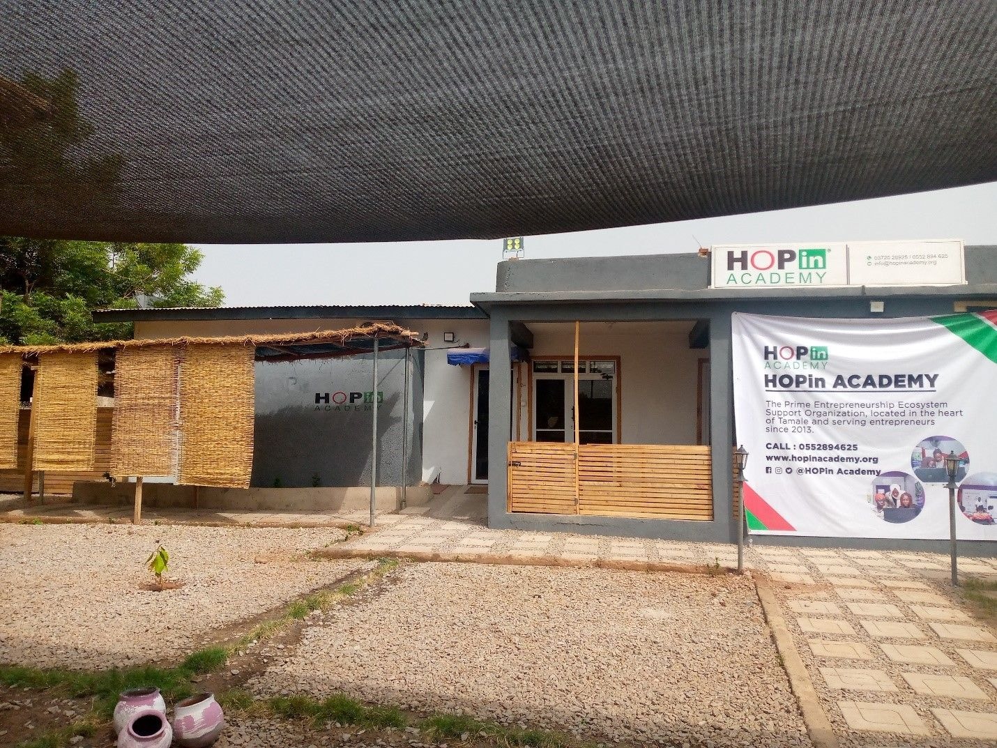 HOPin Academy opens innovation center in Tamale