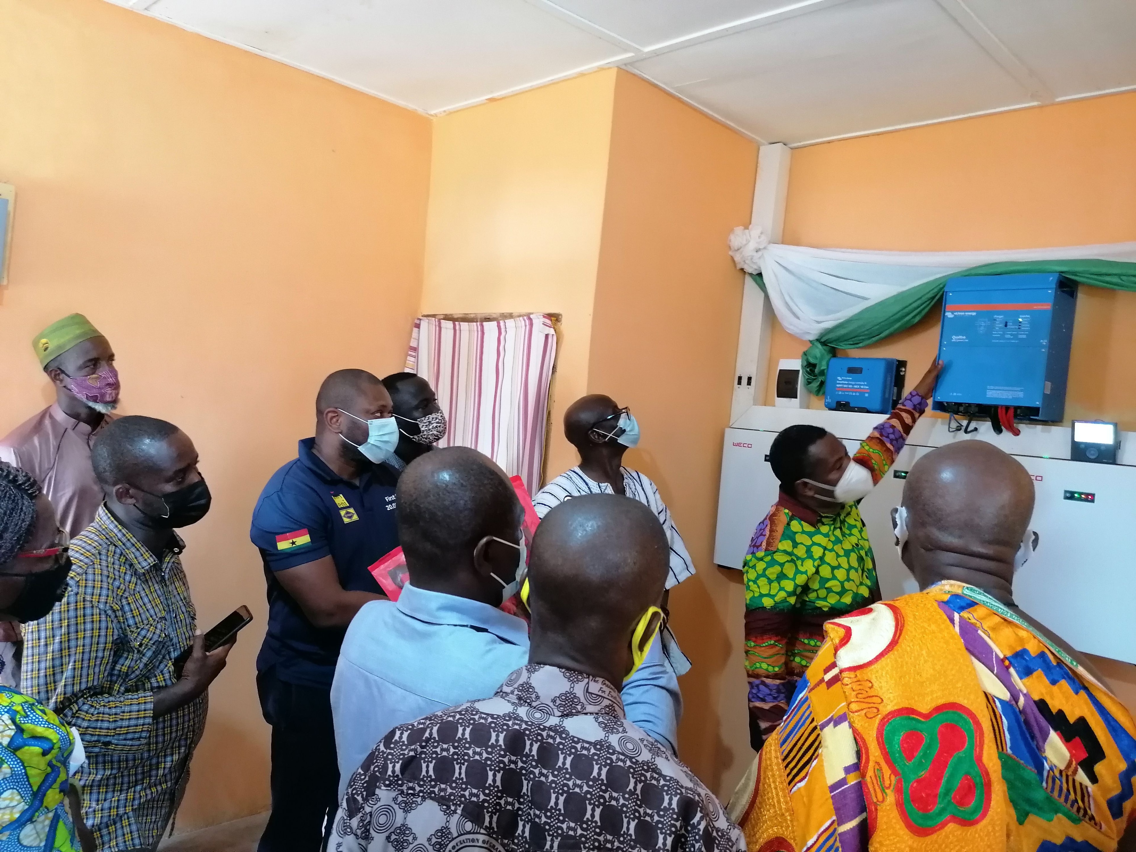 Yinson Ghana provides off-grid solar system for local schools at Pretea