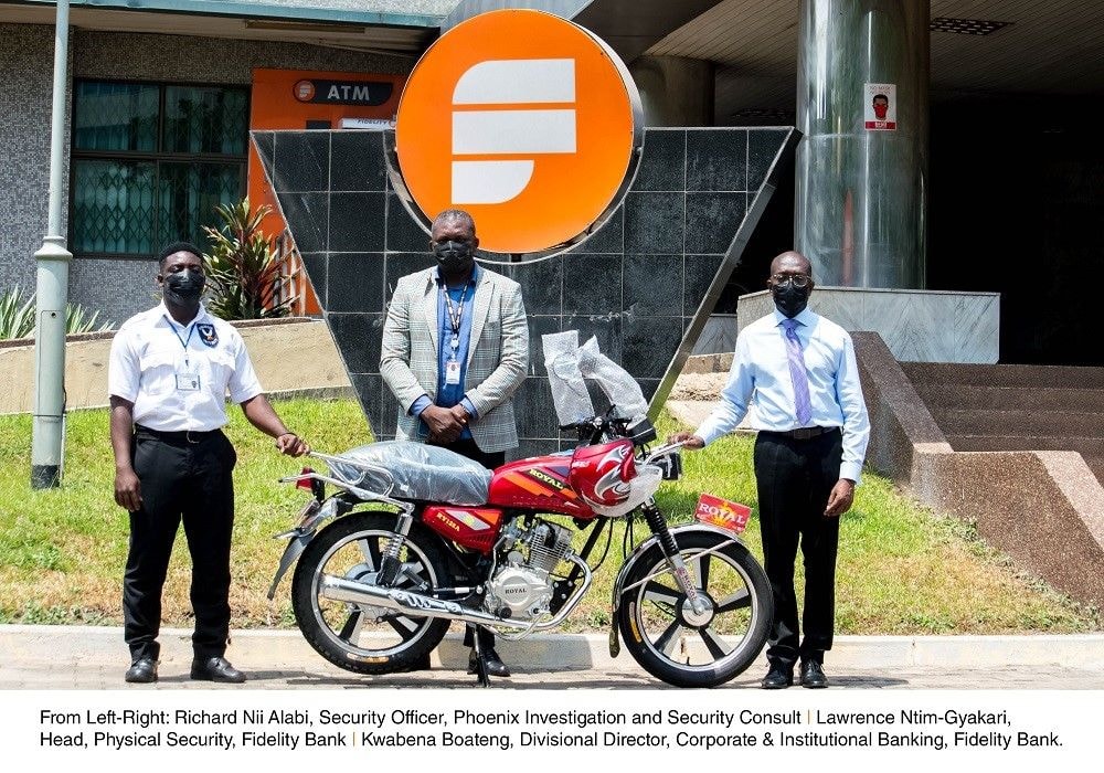 Fidelity Bank rewards outstanding security officers