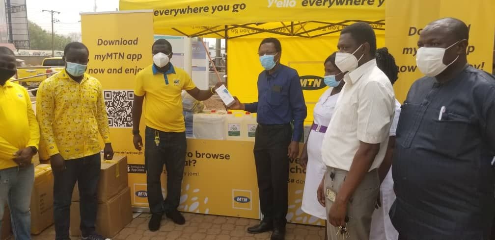 MTN Foundation supports Tamale Teaching Hospital fight COVID-19