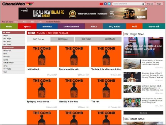 Get the latest BBC Minute news summary in English, Hausa and Pidgin on GhanaWeb