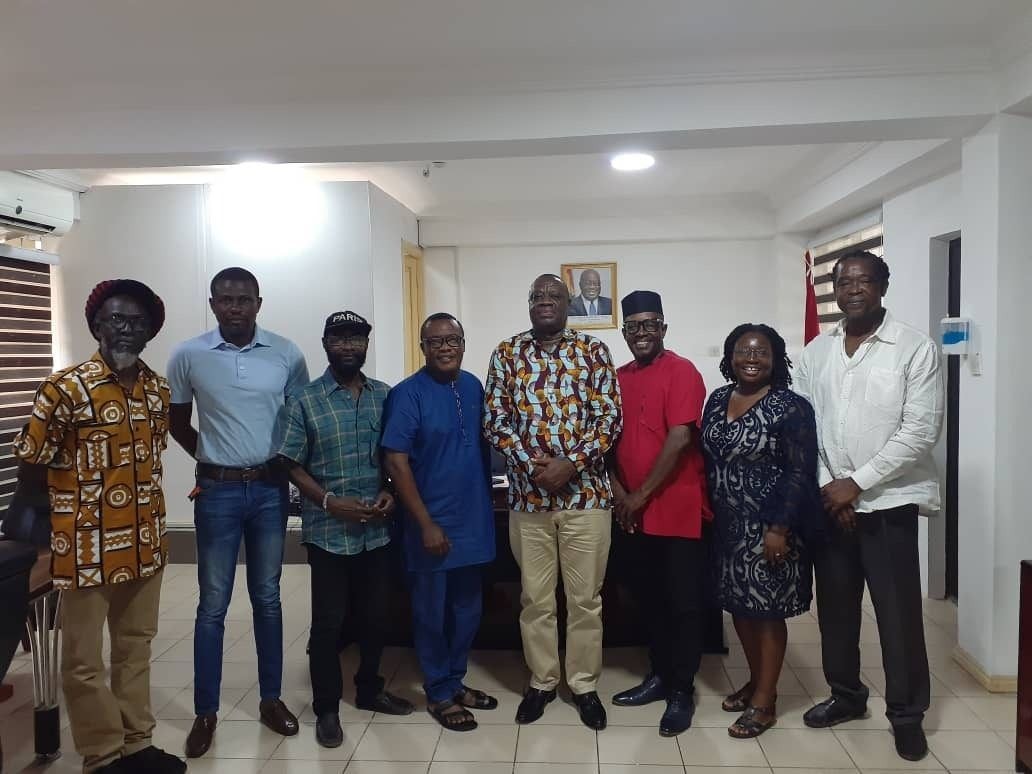 MUSIGA pays visit to Tourism Ministry