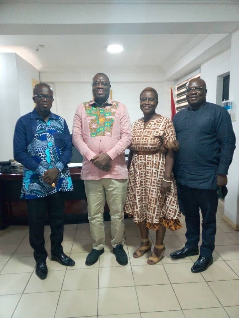 Ghana Culture Forum pays courtesy call on Minister for Tourism, Arts and Culture