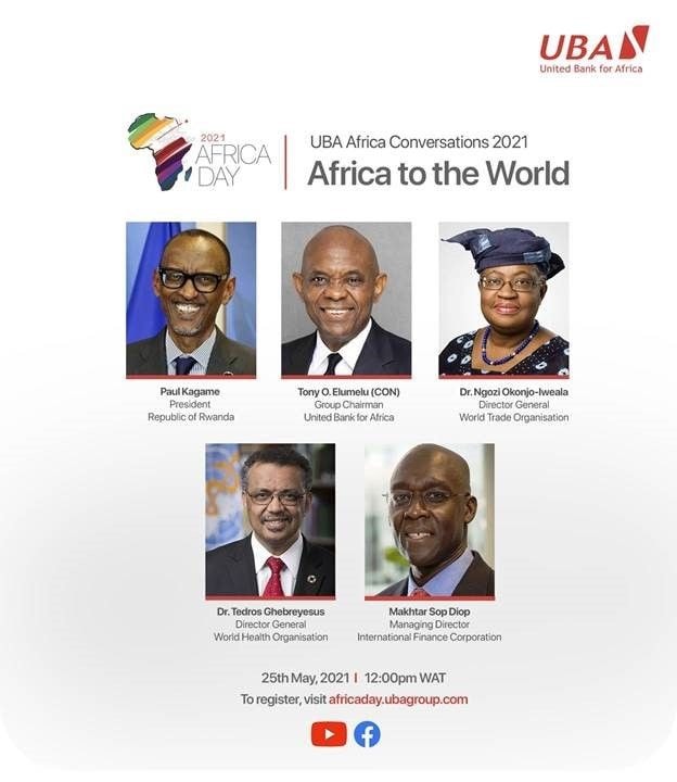 Africa to the world: Elumelu moderates as African giants convene at UBA Africa Conversations 2021 