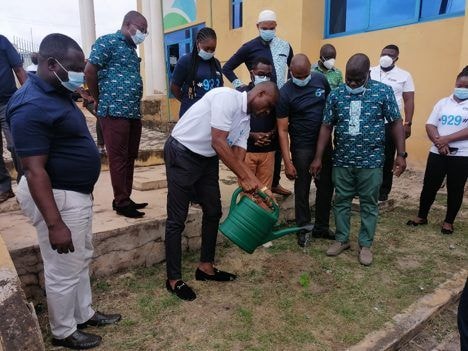 NHIA staff urged to promote health through tree-planting 