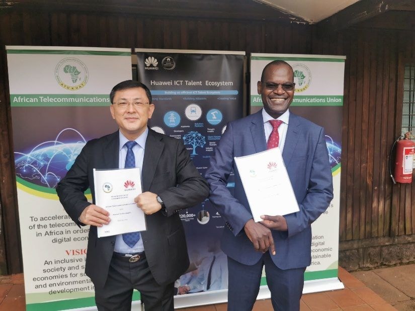 Boost for digital transformation in Africa as Huawei pens deal with ATU