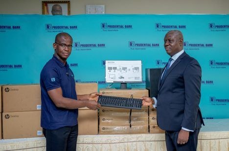 Prudential Bank donates computers to Judicial Service