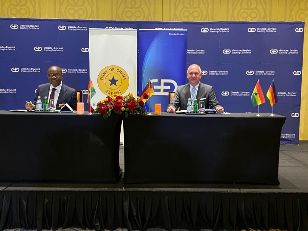 BoG partners Giesecke+Devrient to pilot e-cedi