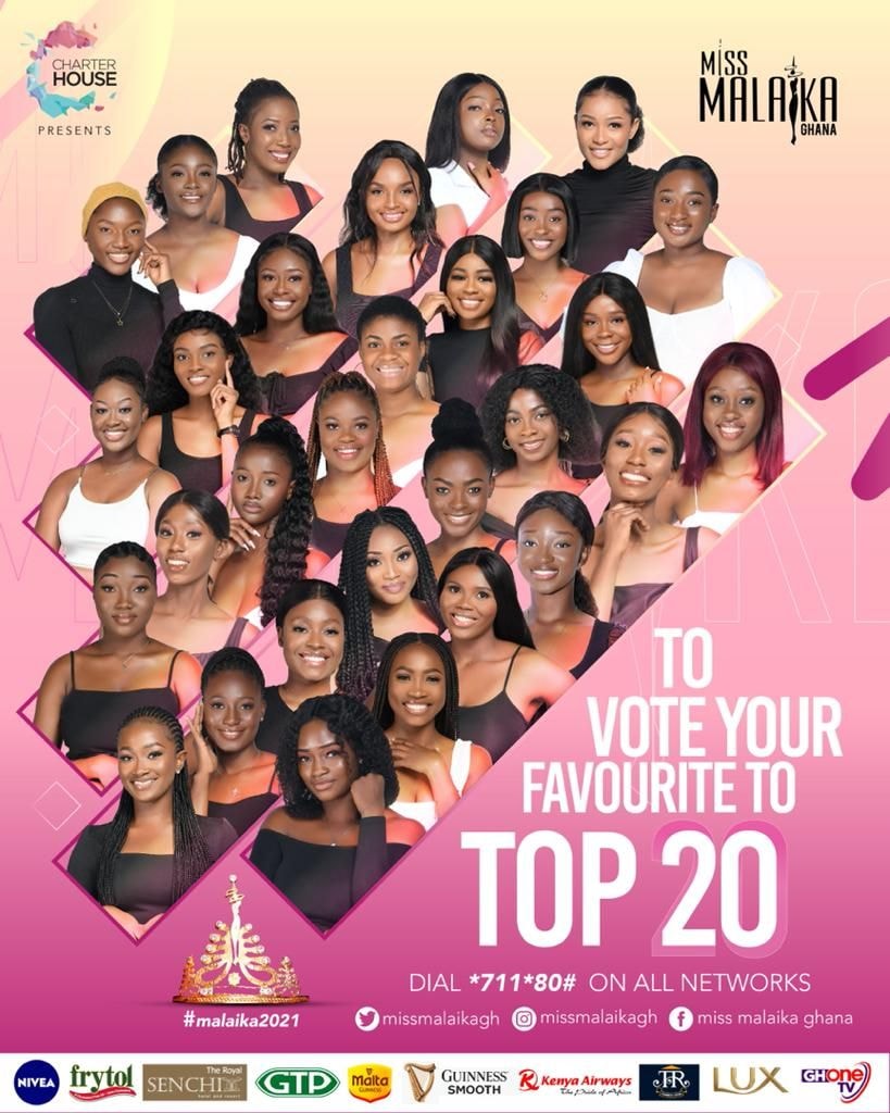 Miss Malaika21! Who Makes It To Final 20!! Voting Codes Released!