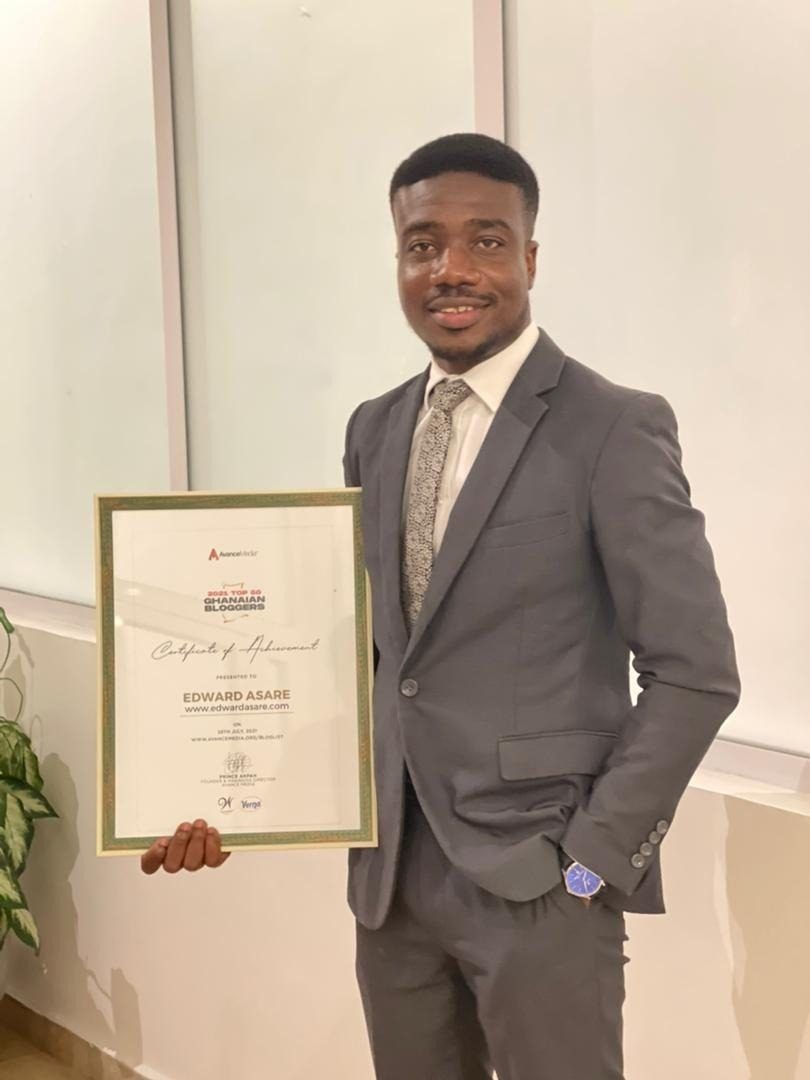 Edward Asare named among top 50 bloggers