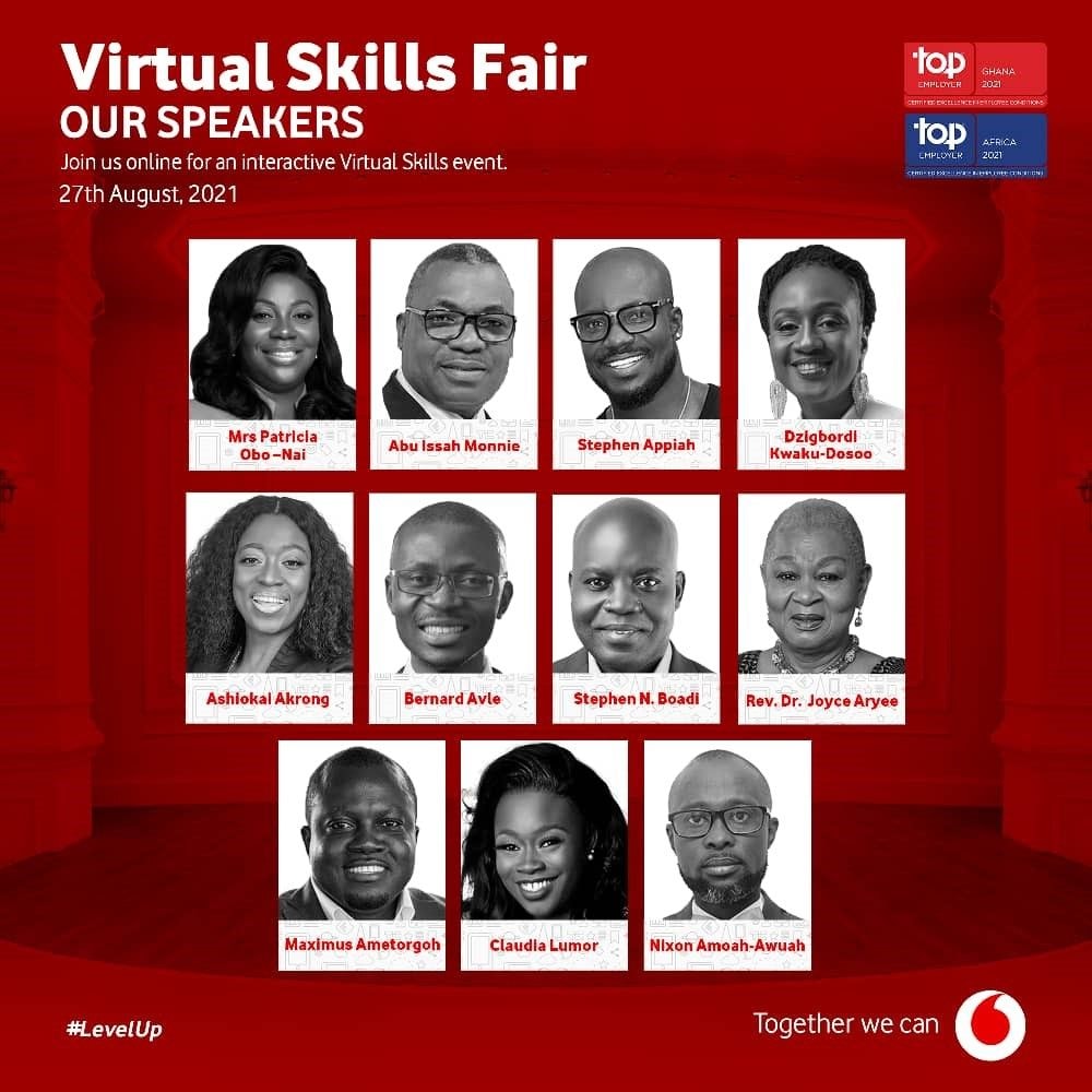 Vodafone holds virtual skills fair for the youth on Friday, August 27