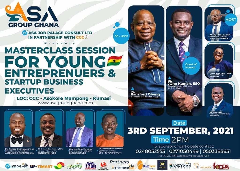 All set for masterclass session for young entrepreneurs