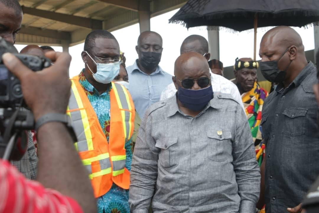 Akufo-Addo satisfied with work on Oti IRECOP