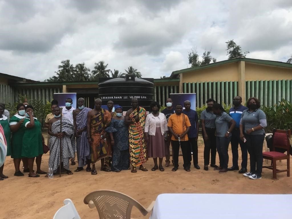 Stanbic Bank donates health equipment to Agona Abream Health Center
