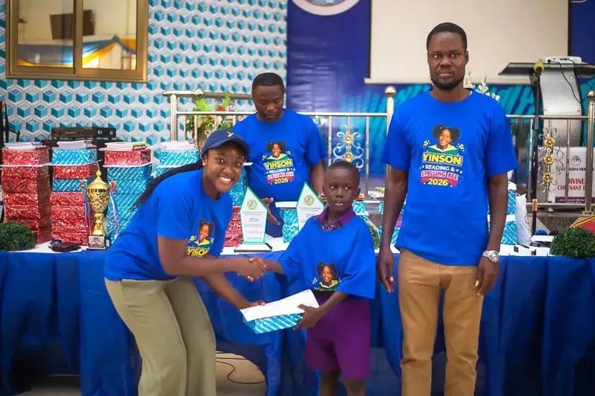 New Yinson Ghana Spelling Bee champions named and receive scholarships
