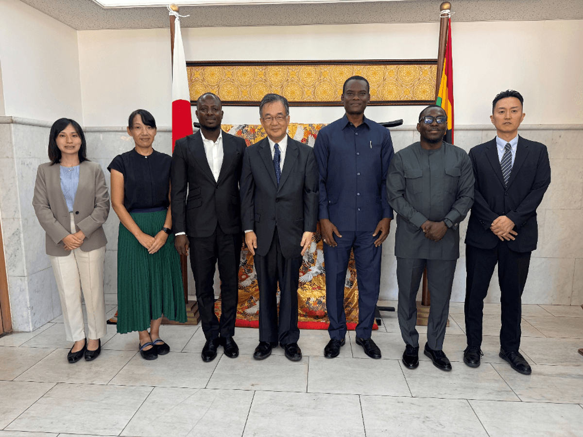 Ghana–Japan Relations: Japan courts broader partnership