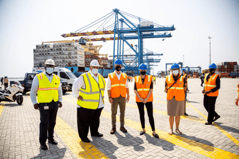 Danish Prime Minister tours MPS Terminal 3 