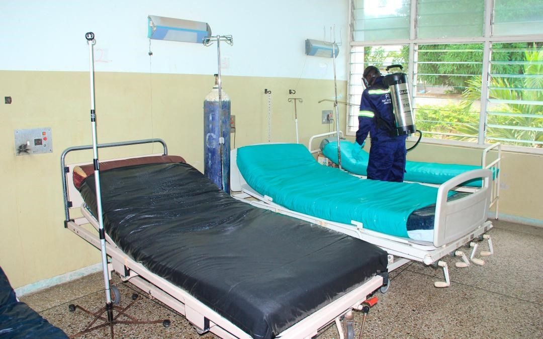 PREVENTING 4TH WAVE OF COVID-19: PEVAG extends free disinfection, fumigation to Keta Hospital