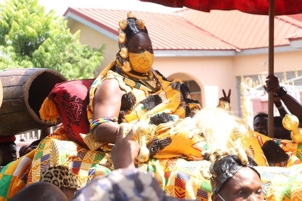 Rich cultural display heralds Juabenhene’s 50th Anniversary durbar