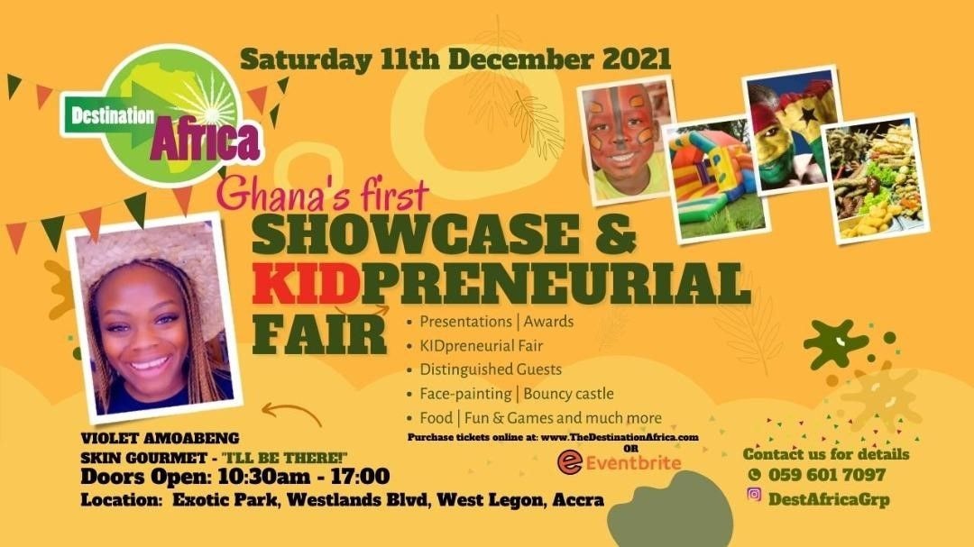 Okyeame Kwame, Kwadwo Sheldon to grace maiden KIDpreneurial Fair on Dec 11
