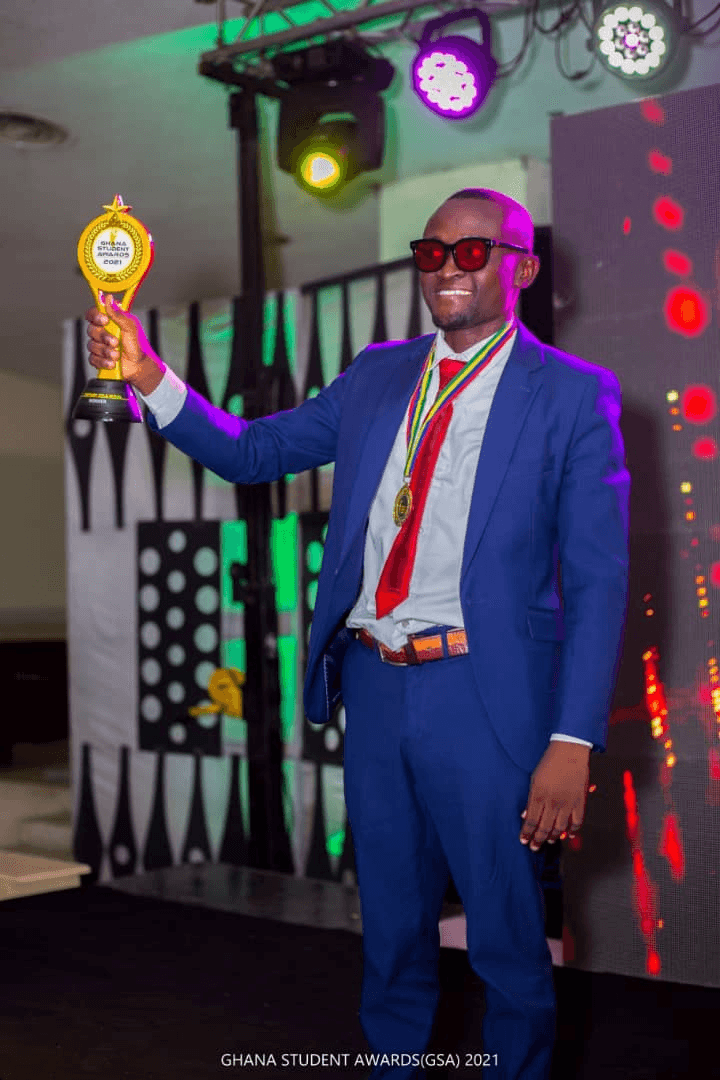 Michael Asiedu adjudged Tertiary Role Model of the Year at the Ghana Student Awards