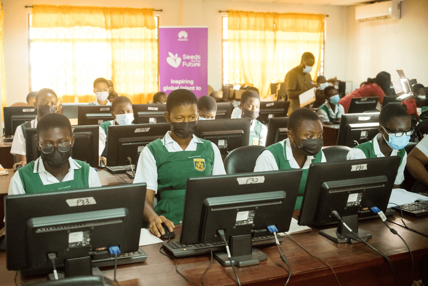 Huawei Trains 1000 JHS and SHS female students in digital skills