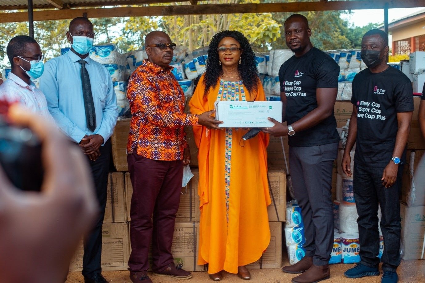 Big Cap Micro Credit donates medical items to Agona West and Nima hospitals