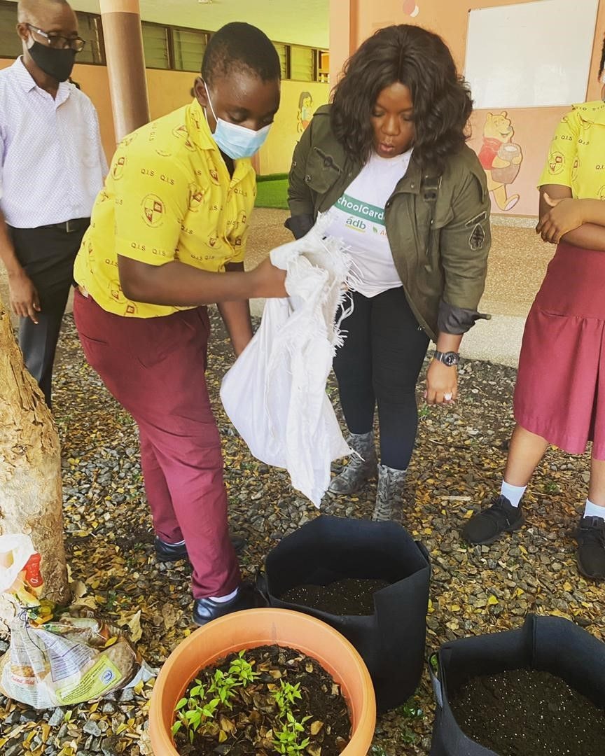 Funding vegetable school gardens in your community - CSR
