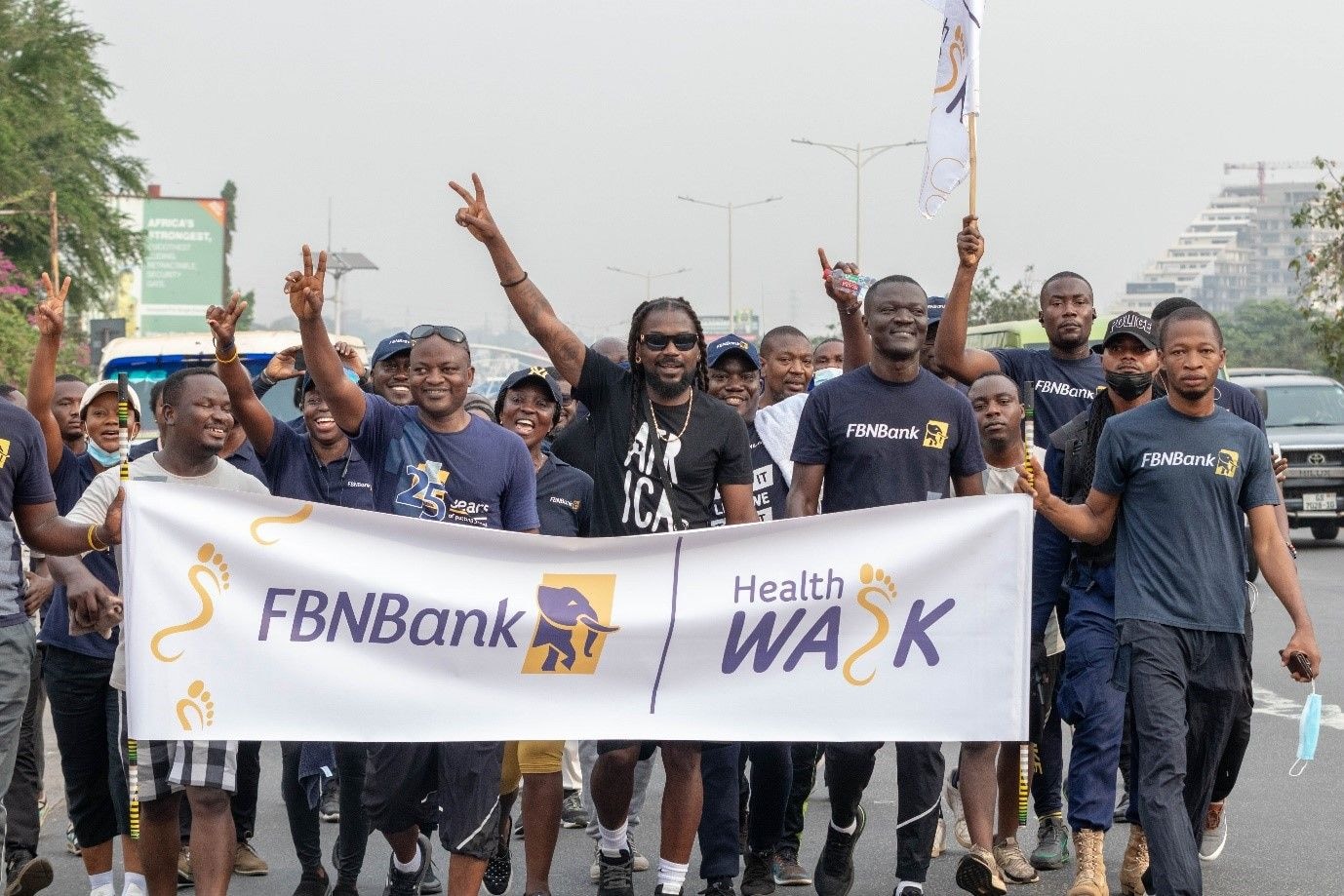 FBNBank gets 2022 agenda underway with annual health walk event