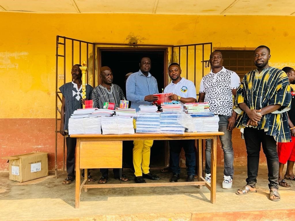 Osafric Ventures supports Gyampomani Presby Primary School in Fanteakwa South District