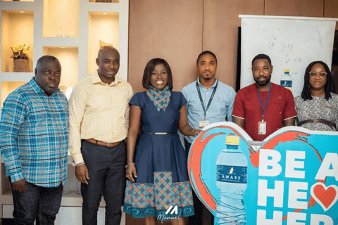 Diana Hamilton made brand ambassador for Awake Mineral Water