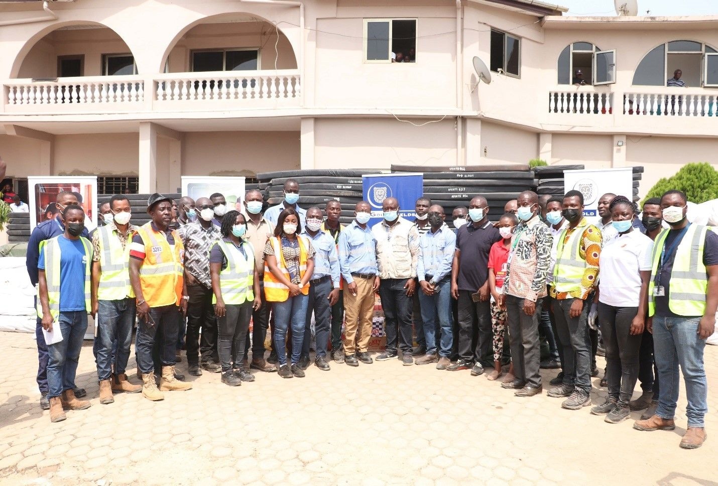 Gold Fields donates relief items worth US$29,000 to Appiatse victims