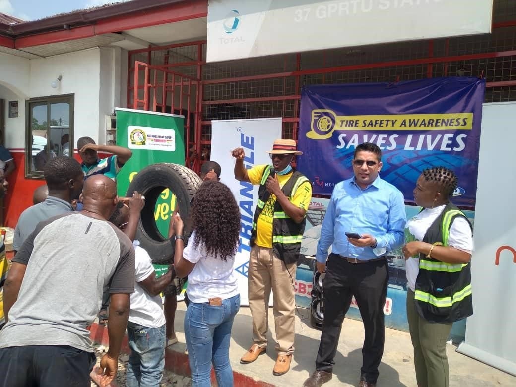 NRSA, Rana Motors holds tyre safety campaign for 37 GPRTU drivers